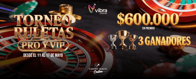 Únete al Torneo de Ruletas